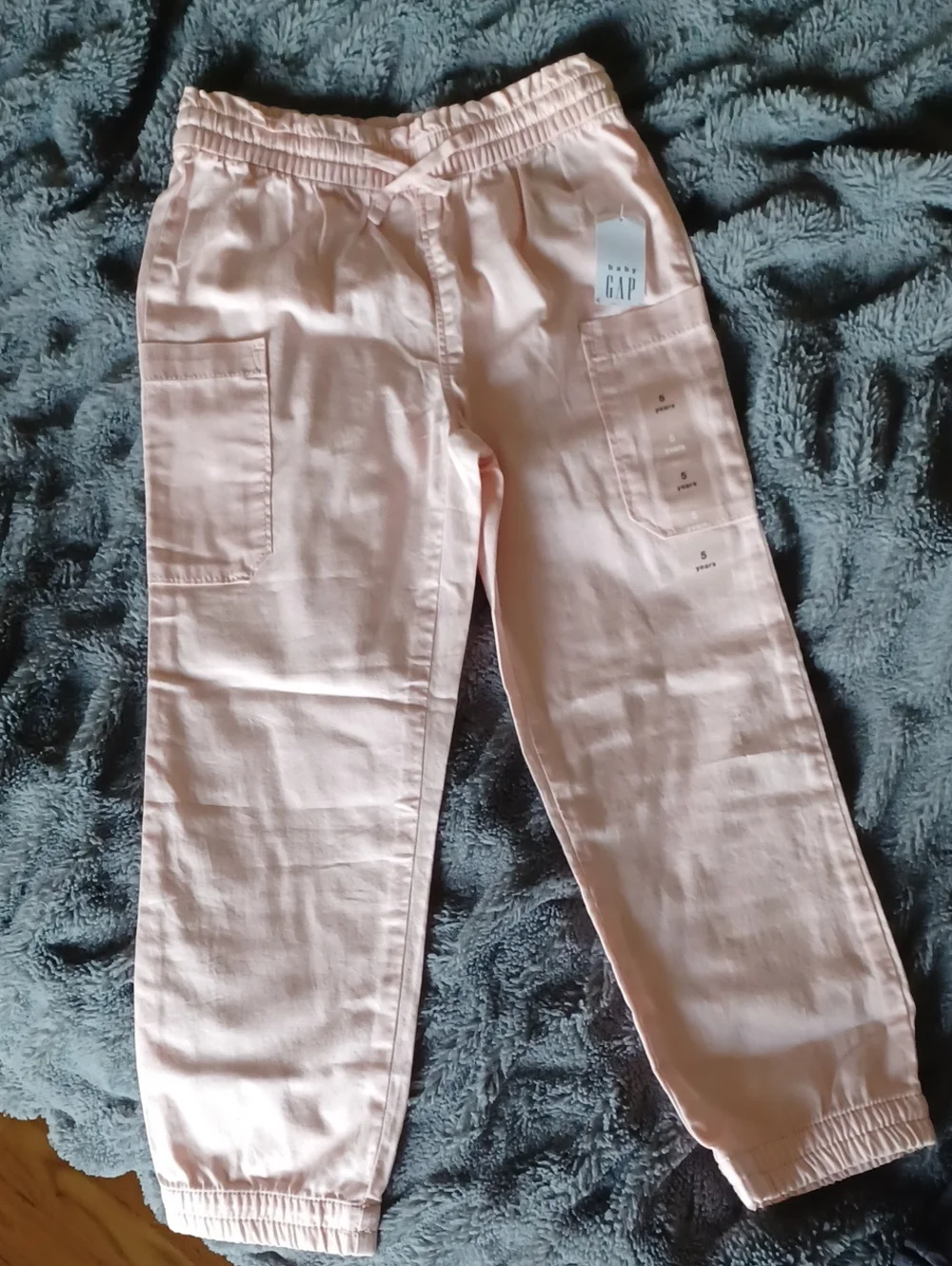 GAP Toddlwr Size 5,Pink Cargo-Style Jogger Pants
